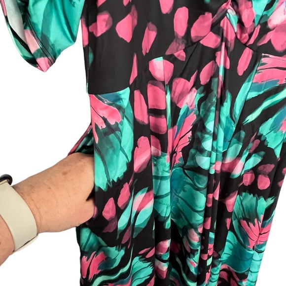 NWT Mini Studio Knit Cinch Front Skater Dress |18/20 - Picture 7 of 12